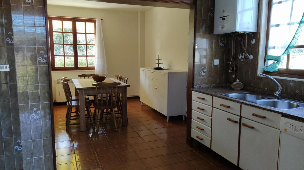 Casa Con Jardin En La Playa De Almieiras Villa Fene Ngoại thất bức ảnh